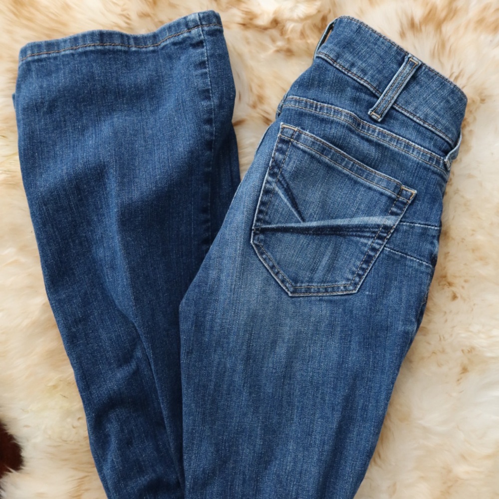 Ariat Women's Boot Cut Jeans - Dark Blue